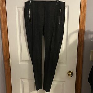 89th & Madison Snake Print Straight Leg Pants